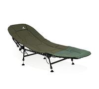 CampFeuer Cama de Pesca XXL Con Bolsa de Transporte | Camilla de Camping Plegable y Regulable en Altura Con 6 Patas | Silla de Pesca, Catre, Cama Portátil Para Exteriores
