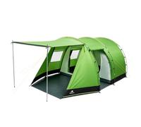CampFeuer Tienda de Campaña Familiar Tipo Tunel para 4 Personas Super+ I Columna de Agua 3.000 mm I Impermeable y Ultraligera con Toldo y Piso