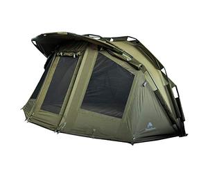 CampFeuer Tienda de Campaña para Pesca Storm | Columna de Agua 3.000 mm | 3,10 x 2,80 cm x 1,44 m | Carpa de Pescar Bivvy para 1-2 Personas| Tienda de Pesca para Exterior y Camping Fácil de Montar