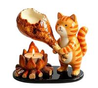 Campfire Animal Tealight Holder - Resin Decorative Animal Candle Holder