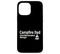 Campfire Dad, Jefe de Marshmallow Manager Outdoor Family Carcasa para iPhone 13 Pro MAX