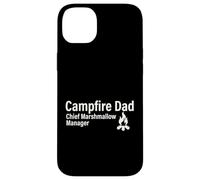 Campfire Dad, Jefe de Marshmallow Manager Outdoor Family Carcasa para iPhone 14 Plus