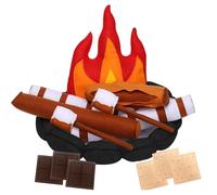 Campfire Play Set - 15% Play Camping Toys - Hazlo como juguete Campfire para niños, un juguete dramático para - y niñas - camping de muñecas para niños en edad preescolar