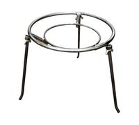 Campfire Tripod Frame, Triangle Heat Resistant, Outdoor Bonfire Kitchen Gear With Sturdy Build, Easy Travel Survival Fishing Hiking Aid, Premium Quality Home Backyard 11.81x11.81x10.24 Pulgadas