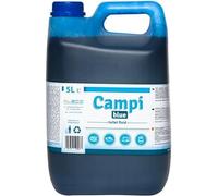 CAMPI Blue 5L - Líquido sanitario y aditivo para inodoros portátiles - Químico WC para baño - Para depósito de aguas residuales en autocaravanas y caravanas