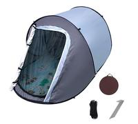 Camping - abovedado | pop -up | Carpas de mochilero sol ligero para la playa Viajar senderismo senderismo anti-UV toldo al aire libre fácil