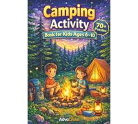 Camping Activity Book for Kids Ages 6-10: Fun Word Search Puzzles for Outdoor Adventures, Trips & Travel | Screen-Free Activities for Kids: Perfect ... & Girls (Travel Activity Series for Kids)
