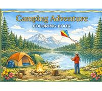 Camping Adventure Coloring Book: A Fun Camping Coloring Book for Kids and Families