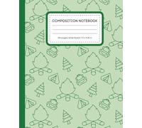 Camping Adventure Wide Ruled Composition Notebook 120 Pages (7.5 x 9.25 in): Outdoor-Themed Journal with Campfire, Tent & Forest Icons - Perfect for School, Notes & Travel