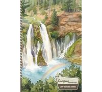 Camping Adventures Journal: A Guided Camp Travel Log for Kids and Adults - Crystal Curtain Edition