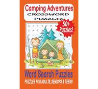 Camping Adventures Wordsearch Puzzle Book: Word Search Puzzles with Easy to Read Print about Camping Adventures, Camping Terms and More | 6x9 inches | ... Holidays, Brain-teasers and Free Time