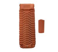 Camping Air Mattress - Built-In Pump Sleeping Pad, Compact Backpacking Sleeping Pad with Built-In Air Pump & Carry Bag, Lightweight Inflatable Mattress for Hiking, Travel, Camping & Outdoor Use