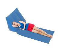Camping Air Pad - Outdoor Inflatable Cushion, Triangle Flocking Mat | Long Lasting Folding Rest Pad, Travel Grass Pillow, Portable Sunbathing Seat, Lightweight Leisure Support for Park Camping Use