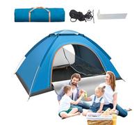 Camping al aire libre, Pop Up Plegable para Familia | Montaje Rápido Impermeable Anti-UV Cabina 2 Personas con Puerta de Refugio Solar para Playa Senderismo