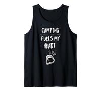 Camping alimenta mi corazón Camiseta sin Mangas