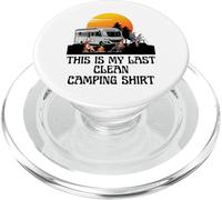 Camping Autocaravana Puesta de Sol Último Camping RV Camping Diversión PopSockets PopGrip para MagSafe