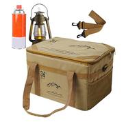 Camping Bags, 36L Cooking Utensil Organizer with Foldable Tabletop, 16.54x12.2x10.24 Inches Large Capacity Hiking Gear Storage Pouch for Backpacking, Beach, Outdoor Travel and Camp Adventures