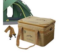 Camping Bags, 36L Large Capacity Cooking Utensil Organizer with Foldable Tabletop, Portable Hiking Gear Storage Pouch for Backpacking, Outdoor Adventures, Beach Trips, and Travel Enthusiasts