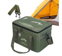 Camping Bags, Cooking Utensil Organizer, 36l Gear Storage Pouch,16.54x12.2x10.24 Inches, Built in Tabletop, for Backpacking, Hiking, Beach Adventures, and Outdoor Travel