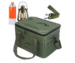 Camping Bags, Cooking Utensil Organizer, Hiking Gear Storage, Portable Tabletop Bag, Large Pack for Backpacking Beach Adventure Travelers and Nature Lovers, 16.54x12.2x10.24 inches