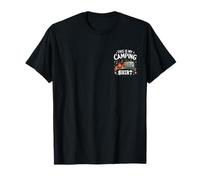 Camping Camp National Park Campfire Love Camping Tent Camiseta