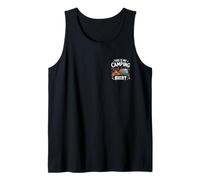 Camping Camp National Park Campfire Love Camping Tent Camiseta sin Mangas