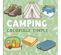 Camping: Coloriage simple