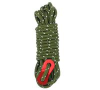 Camping Cord - Reflective 4mm Paracord Rope, Heavy-Duty Outdoor String, Reliable Tent and Tarp Rope | Travel Friendly Design Wear-Resistant for Camping, Hiking, Survival, Backyard, Activities