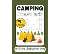 Camping Crossword Puzzles: Crossword puzzles focused on camping, wildlife, and nature. Easy-to-read print is ideal for Adults, Seniors& ... for vacations, Holidays and Relaxation.