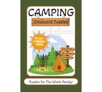 Camping Crossword Puzzles: Crossword Puzzles with Easy to Read Print about Camping, Wildlife, Outdoors and More | 6x9 inches, 120 pages | 60 Puzzles ... Gifts for Vacations, Holidays and Relaxation