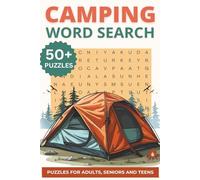 Camping Crossword Puzzles: Word Searches with Easy to Read Print About Camping, Outdoors, Wildlife and More | 6x9 inches, 110 pages | 50+ puzzles... ... Gift for Holidays, Vacations, and Free Times