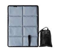 Camping Cushion - Waterproof Foldable Sit Pad | 34x44x1cm Oxford Cloth Sponge Mat With 11x17x8cm Stored Size, Portable Tear Resistant Seat For Fishing Walking Beach Park Outdoor Travel Sporting Event