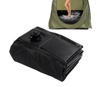 Camping de ducha portátil, base de ducha plegable, base de ducha plegable con tubo de drenaje, bandeja de ducha portátil resistente al agua, bandeja de ducha para camping, playa, ducha al aire libre