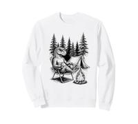 Camping Dinosaur Adventure Nature Camper Sudadera