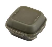 Camping Egg Container - 4 Grid Travel Egg Storage Box | Portable Synthetic Case with Secure Lock, Lightweight Eggs Holder for Hikers Campers Picnic Trips Road and Beach Adventures