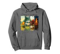 Camping es mi terapia Aventura al aire libre Sudadera con Capucha