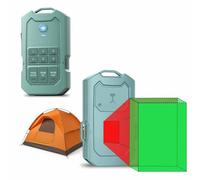 Camping Essentials for Safety: alarma perimetral de radar para supervivencia al aire libre, protege contra osos, pumas e intrusos