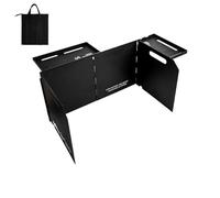 Camping Estufa Windscreen - Plegable Camping Estufa Windshield - Plegable al Aire Libre de Cocina Quemador Sombra del Viento, Herramientas de protección de Viento portátil con de Almacenamiento