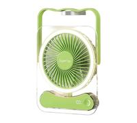 Camping Fans For Tents - Long Lasting 5 Speeds Foldable LED Lights Device