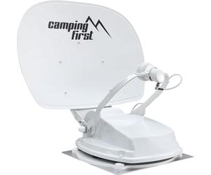 Camping First Satmex 55 Plus - Antena satélite automática - Blanco
