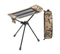 Camping Foot Rest - Lightweight Foldable Ergonomic Footstool | Aluminum Alloy Oxford Cloth With Portable Design, Outdoor And Indoor Support For Beach Patio Couch Lawn Airplane Ice Fishing Chair
