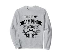 Camping Funny Camper Bushcraft Este es mi campamento Sudadera
