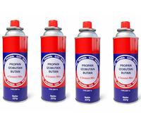 Camping Gas Portatil, Adaptador de Bombona, Hornillo + 4 Cartuchos, Hornillo Camping Gas Portátil, Cocina, Infernillo, Fogareiro (Horno+Adaptador bombon 4Botellas) (X4 Recambios)