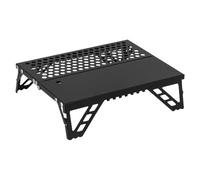 Camping Grill Grate - Aleación de aluminio plegable 26,3 x 20 x 6,7 cm | Portable BBQ Cooking Rack | Lightweight Campfire Grill Grid For Hiking Picnic Outdoor Barbacoa Cooking Equipment