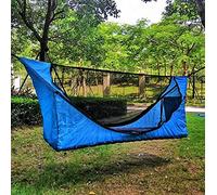 Camping Hamaca Colgante Sombra A Prueba De Agua Al Aire Libre Villa Jardín Ocio Sofaa Hamaca Que Puede Acostarse Plana AB
