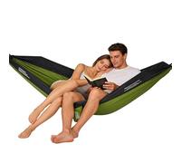 Camping Hammock | Portable 2 Person Swing | Camp Hammock | For Beach Hiking Outdoor Activities Tree Travel Kids Adults Patio Backyard Lawn