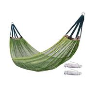 Camping Hammock - Super Soft And Transpirable Nylon Mesh Hammock | Netting Tree Portable Swing With Strong 200 kg Load | For Adventurers Hikers Backpackеrs Outdoor Backyard Garden Balcony Beach