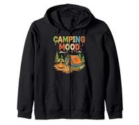 Camping Humor Tienda Hoguera Malvaviscos Bosque Sudadera con Capucha