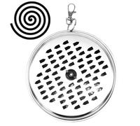 Camping Incense Burner - Windproof Stainless Steel | Bobina de 15 cm