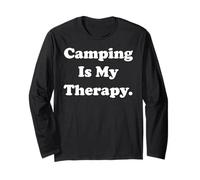 Camping Is My Therapy Outdoor Adventure Manga Larga
